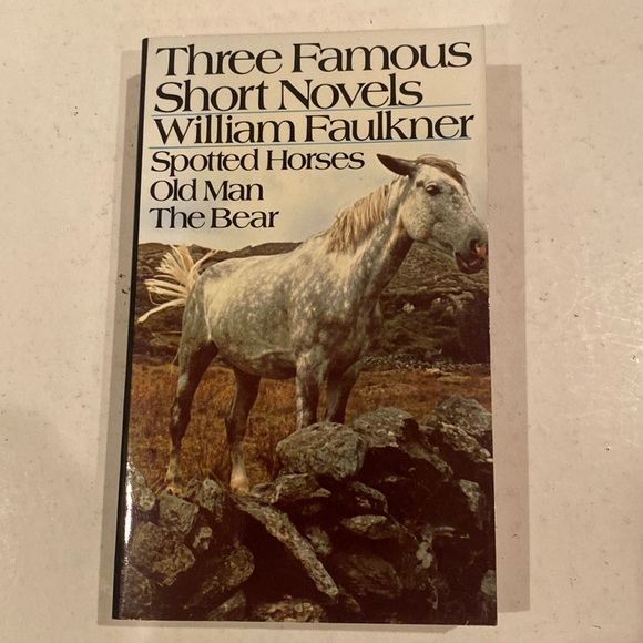 “Three Famous Short Novels by William Faulkner,” Paperback - Picture 1 of 2
